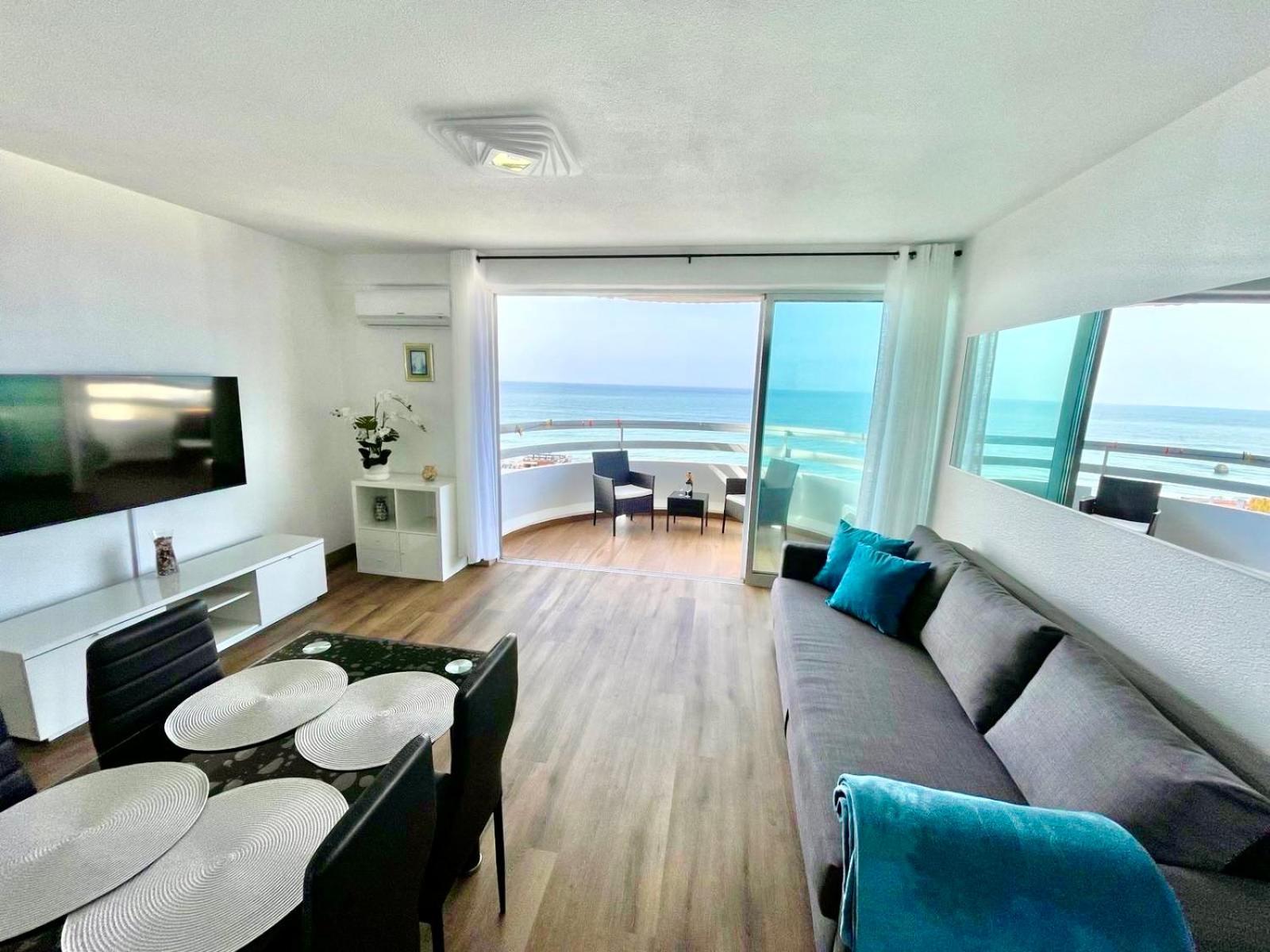 Top Ocean View Apartment - Amazing Sunset - Modern Style - Pool & 200M To Beach Portimao Luaran gambar