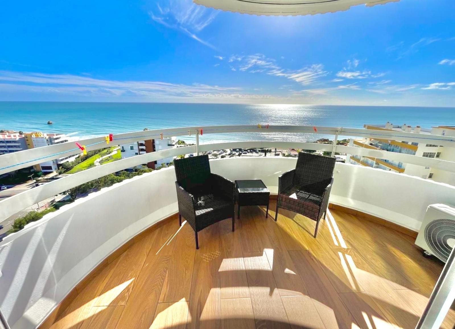 Top Ocean View Apartment - Amazing Sunset - Modern Style - Pool & 200M To Beach Portimao Bilik gambar